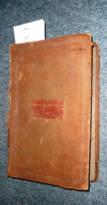 Lot 397 - Holy Bible in leather binding inscribed Edward Whittingham 1805