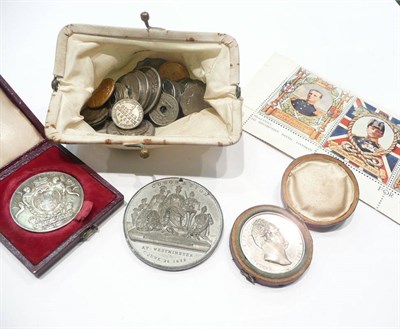 Lot 437 - A quantity of commemorative coins and medallions and Lord Robert memorial fund stamps