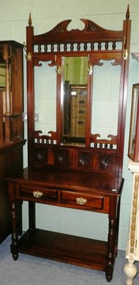 Lot 535 - Reproduction hall stand