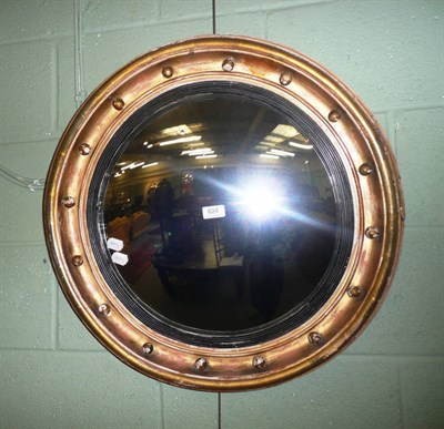 Lot 624 - Gilt framed bachelor's mirror