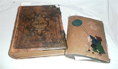 Lot 11 - A quantity of postcards in one album and one leather bound bible
