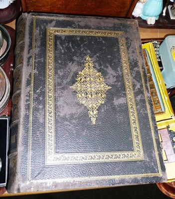Lot 48 - Large Victorian lectern bible