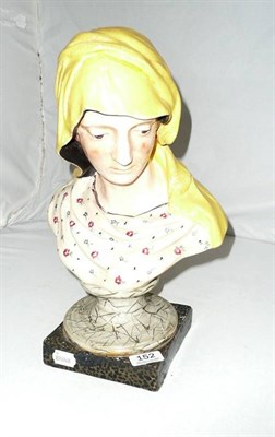 Lot 152 - A Enoch Wood pottery bust Minerva