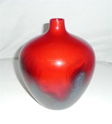 Lot 160 - Doulton flambe veined  vase