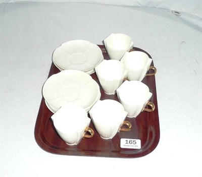 Lot 165 - Brownfield coffee set, six places