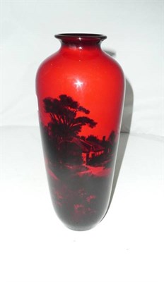 Lot 181 - Royal Doulton flambe vase