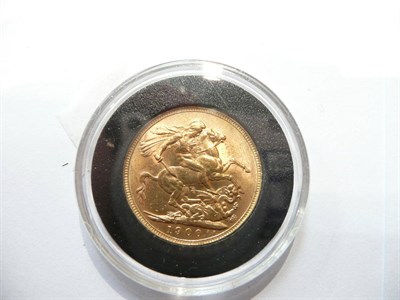 Lot 202 - A 1900 gold sovereign