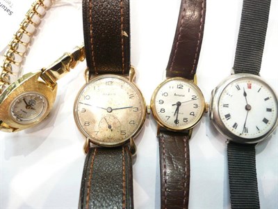 Lot 203 - Four wristwatches (4)