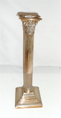 Lot 301 - Walker & Hall plated oil lamp base