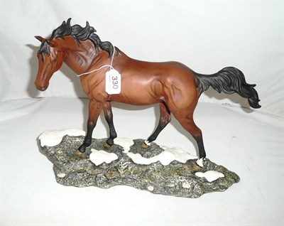 Lot 330 - Royal Doulton horse 'The Flight of Trakehner', model No. DA236, Ltd. edition No. 497/1500,...