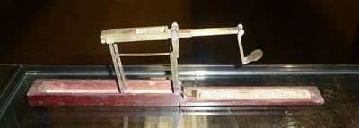 Lot 435 - Brass and mahogany guinea scales