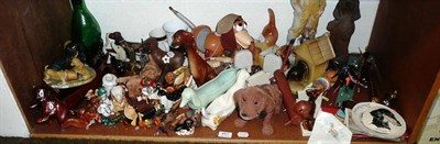 Lot 457 - A quantity of dachshund figures, some novelty