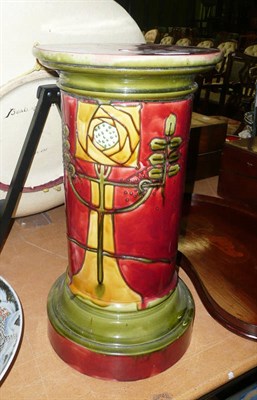 Lot 474 - Minton's pottery pedestal