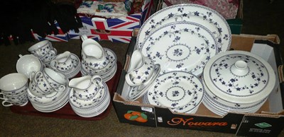 Lot 497 - A Royal Doulton York Town dinner and tea set and a Royal Doulton Colony part dinner set