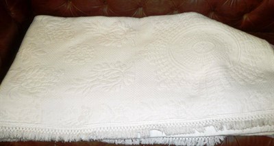 Lot 502 - Woven cotton bed spread