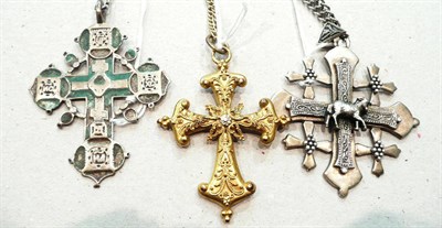 Lot 503 - Three orthodox crosses