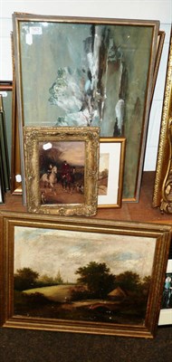 Lot 562 - Six assorted pictures and prints