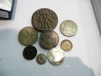 Lot 97 - Small quantity of coins and medals