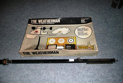 Lot 110 - A Boxed Tri-ang 'The Weatherman' Weather Station Science Set, containing items enabling you to...