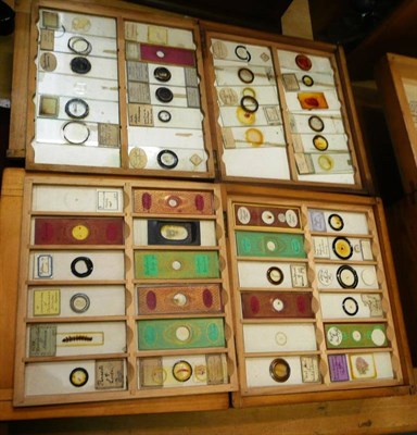 Lot 139 - A Collection of 19th Century and Later Microscope Slides, many professionally prepared, some...