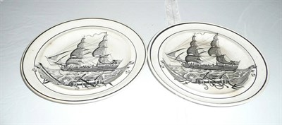 Lot 183 - Pair of Swansea plates