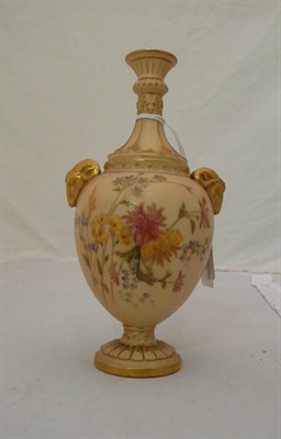 Lot 186 - Royal Worcester urn shaped vase