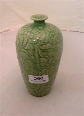 Lot 260 - Chinese celadon vase