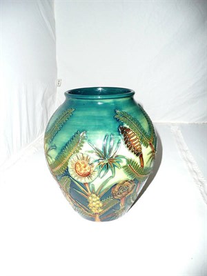 Lot 281 - A modern Moorcroft "Fern" vase, limited edition no 160