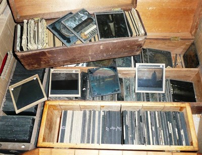 Lot 333 - A Collection of Magic Lantern Slides, including a box of Scottish topography, biological...