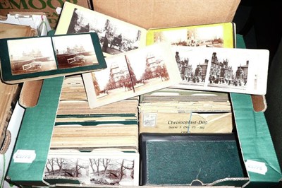 Lot 335 - A Collection of Approximately Two Hundred Stereo View Cards, both black and white and coloured,...