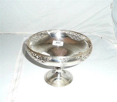 Lot 480 - Silver footed bowl