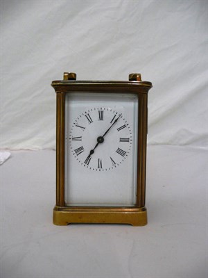 Lot 538 - Cased carriage clock