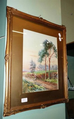 Lot 627 - Signed watercolour, framed and glazed, N Fowler Willcot