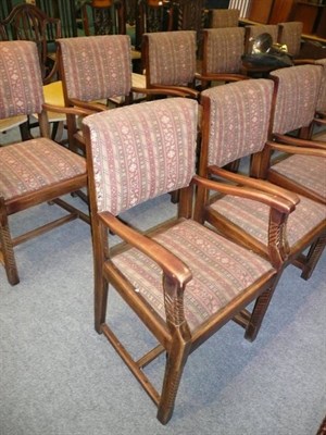 Lot 706 - Thirteen armchairs