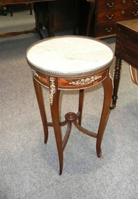 Lot 730 - French circular ormolu table