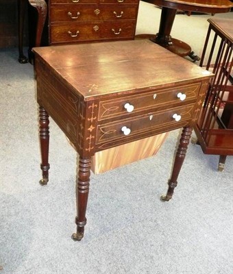 Lot 731 - Regency work table