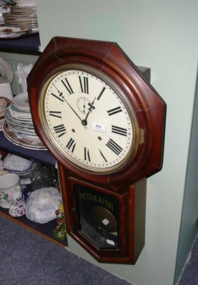 Lot 800 - A striking wall clock