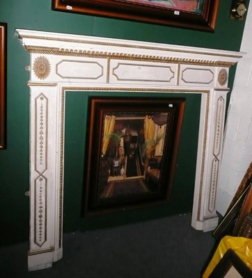 Lot 905 - Georgian fire surround