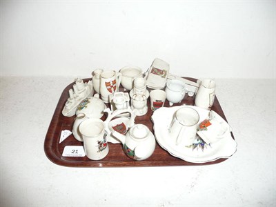 Lot 21 - Quantity of crested china