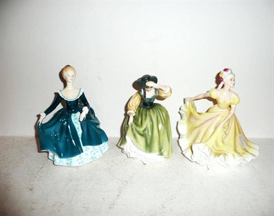 Lot 26 - Three Royal Doulton figures - "Buttercup", "Ninette" and "Janine"