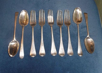 Lot 213 - A pair of 19th century Dutch silver Apostle spoons, export marks for 1891, and a pair of...