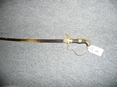 Lot 220 - German sword