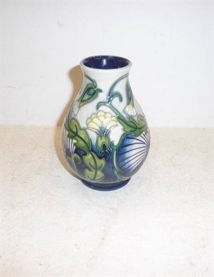 Lot 297 - Modern Moorcroft "Rough Hawks Beard" special events vase, signed John Moorcroft and dated 16.11.97