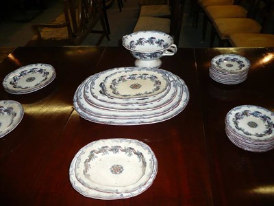 Lot 362 - 19th century dinner service