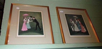 Lot 404 - Two Helen Bradley prints, signed