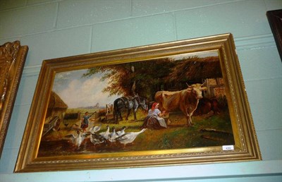 Lot 420 - Oil - milking time