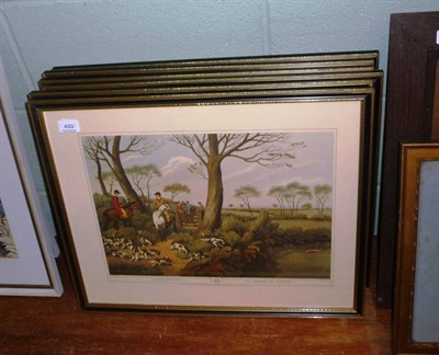 Lot 433 - Set of six sporting prints