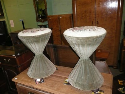 Lot 491 - Pair of Victorian stools