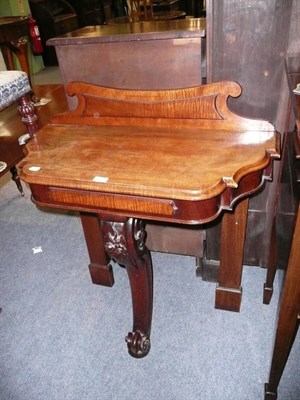 Lot 506 - A Victorian mahogany pier table