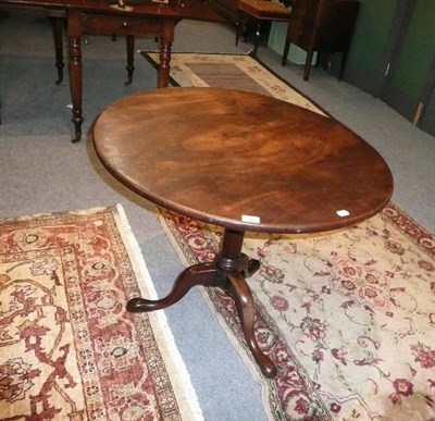 Lot 515 - Mahogany bird cage tripod table